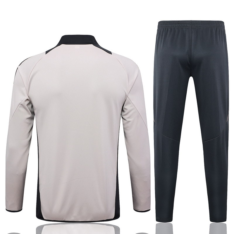 2024/25 Real Madrid Light Pink Jacket Training Suit Set Football Team Shirt Sports Fashion
