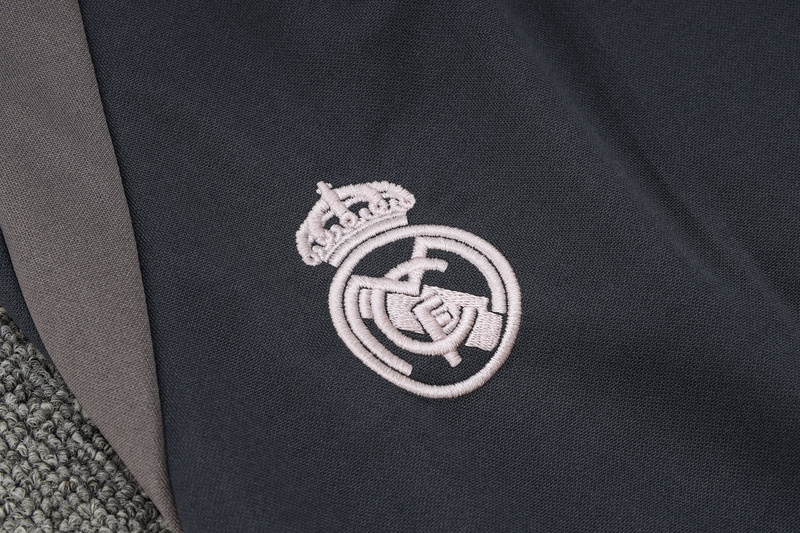 2024/25 Real Madrid Light Pink Jacket Training Suit Set Football Team Shirt Sports Fashion