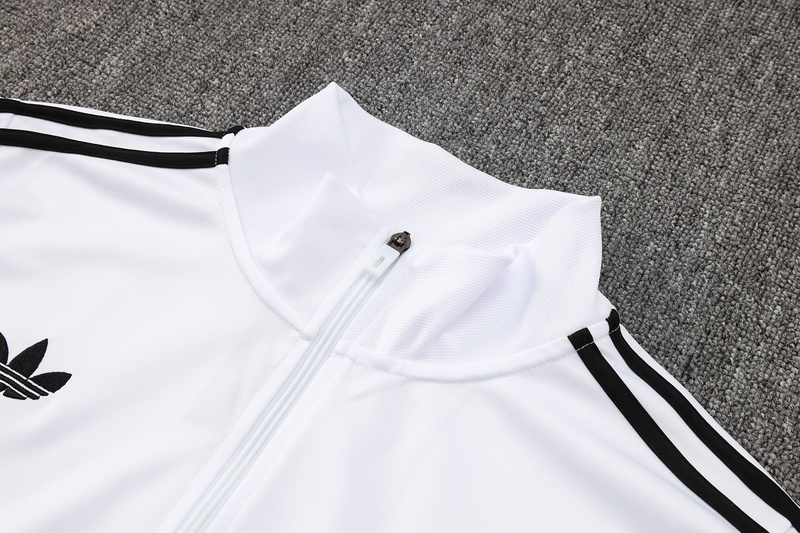 2024/25 Germany White Jacket Training Suit Set Football Team Shirt Sports Fashion
