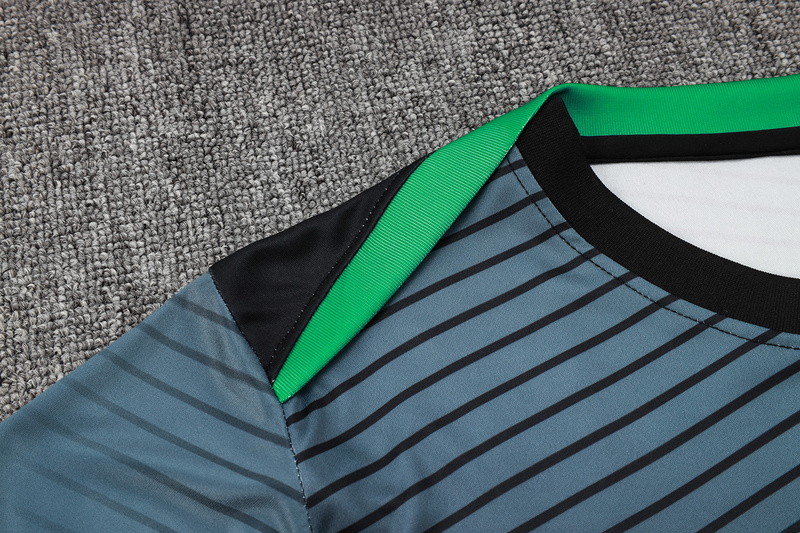 24/25 Nigeria Grayish green Training Set Shirt and Shorts