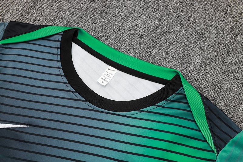 24/25 Nigeria Grayish green Training Set Shirt and Shorts