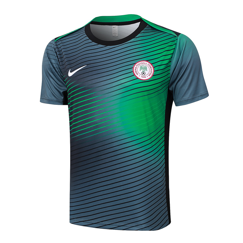 24/25 Nigeria Grayish green Training Set Shirt and Shorts