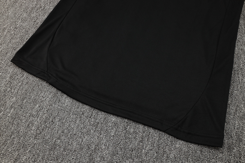 24/25 Arsenal Black Training Set Shirt and Shorts
