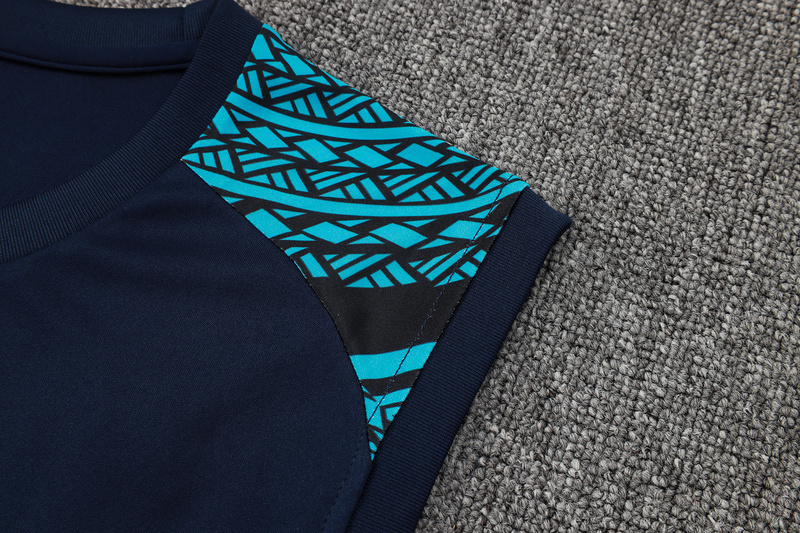 24/25 Naples Royal blue Training Set Shirt and Shorts