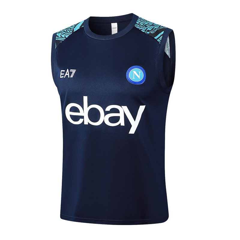 24/25 Naples Royal blue Training Set Shirt and Shorts