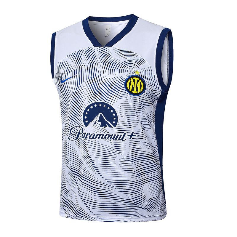 24/25 Inter Milan White Training Set Shirt and Shorts