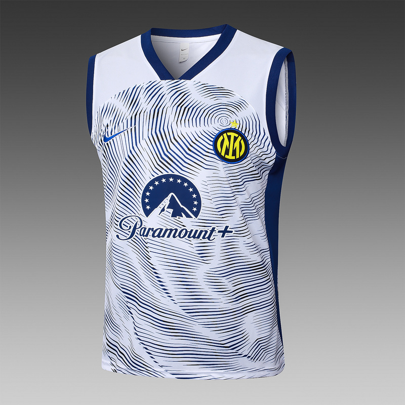 24/25 Inter Milan White Training Set Shirt and Shorts