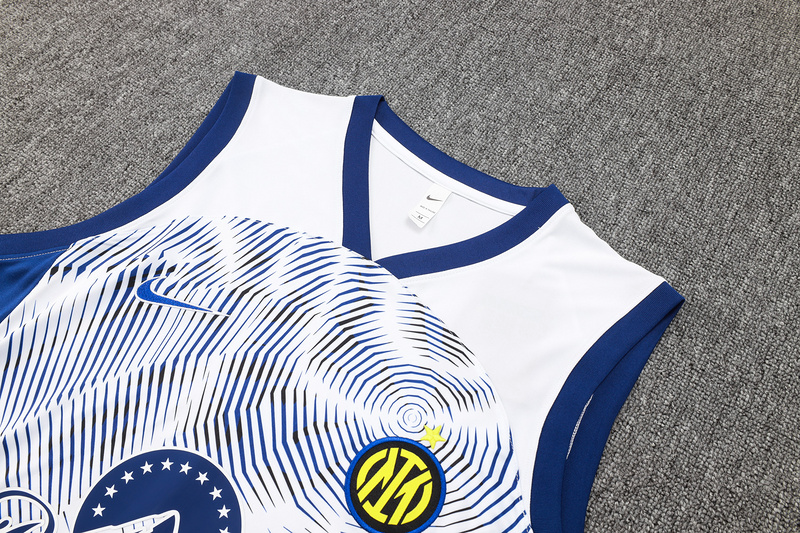 24/25 Inter Milan White Training Set Shirt and Shorts