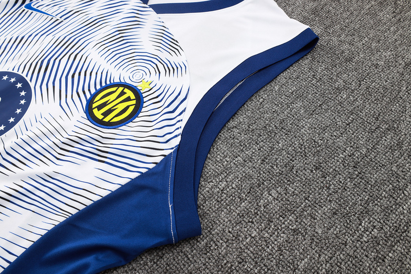 24/25 Inter Milan White Training Set Shirt and Shorts