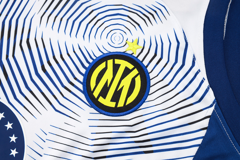 24/25 Inter Milan White Training Set Shirt and Shorts