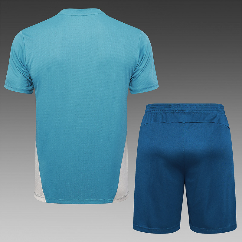 24/25 Marseilles Take blue Training Set Shirt and Shorts