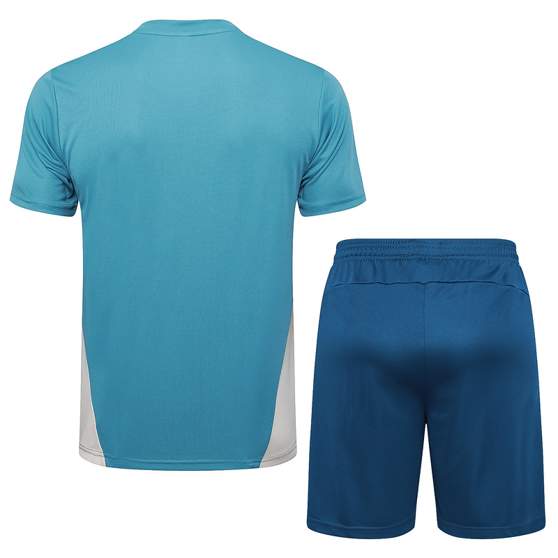 24/25 Marseilles Take blue Training Set Shirt and Shorts