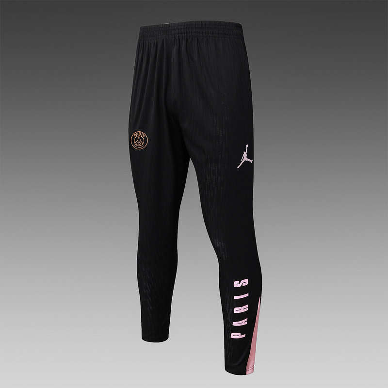 24/25 Paris Black Long-sleeved half-pull training kit Football team kit