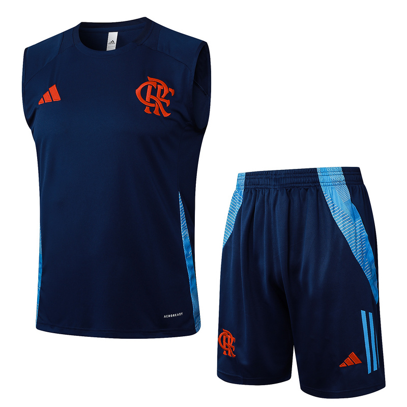 24/25 Flamengo Royal blue Training Set Shirt and Shorts
