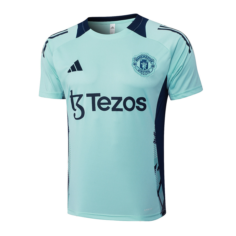 24/25 Manchester United Light green Training Set Shirt and Shorts