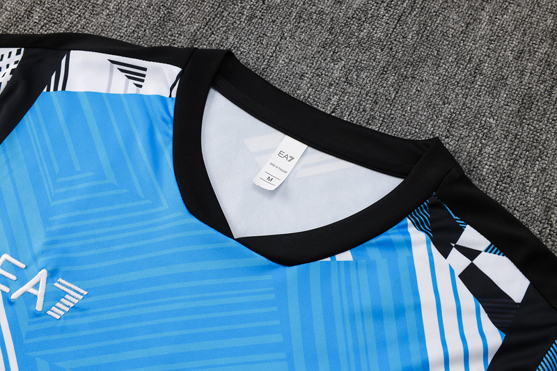 24/25 Naples Take blue Training Set Shirt and Shorts