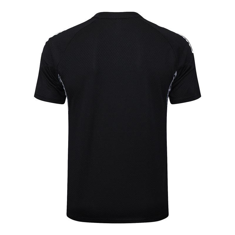 24/25 Real Madrid Black Training Set Shirt and Shorts
