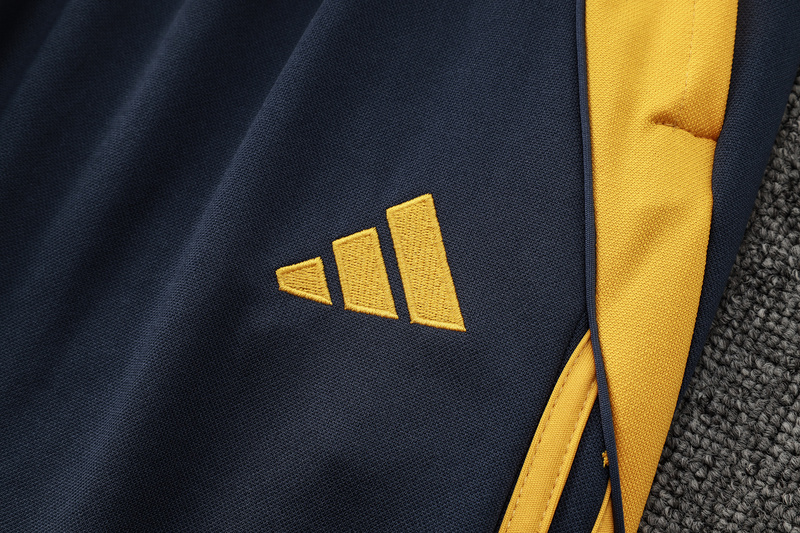 2024/25 Boca Dark grey Jacket Training Suit Set Football Team Shirt Sports Fashion