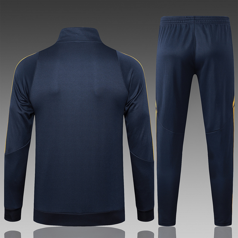 2024/25 Boca Dark grey Jacket Training Suit Set Football Team Shirt Sports Fashion