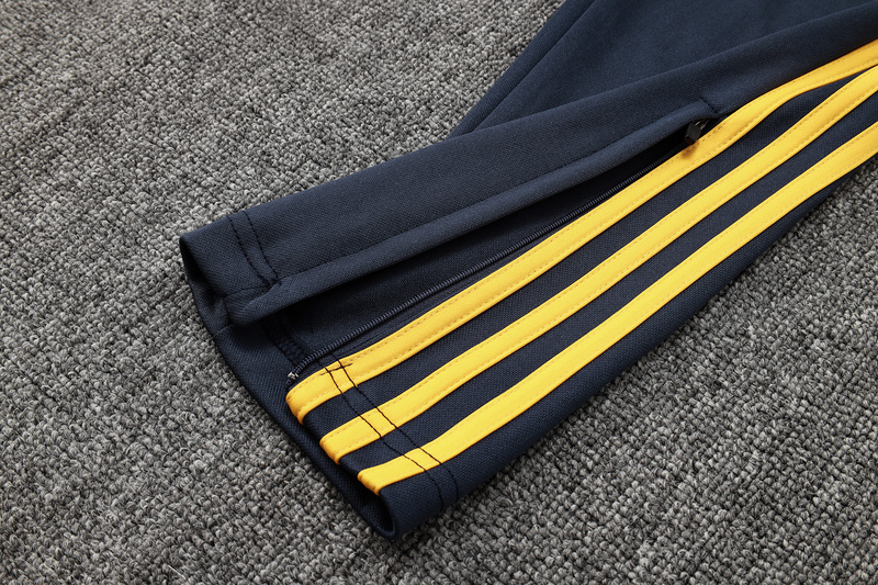 2024/25 Boca Dark grey Jacket Training Suit Set Football Team Shirt Sports Fashion
