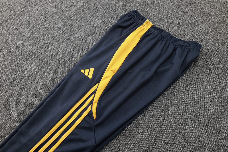 2024/25 Boca Dark grey Jacket Training Suit Set Football Team Shirt Sports Fashion