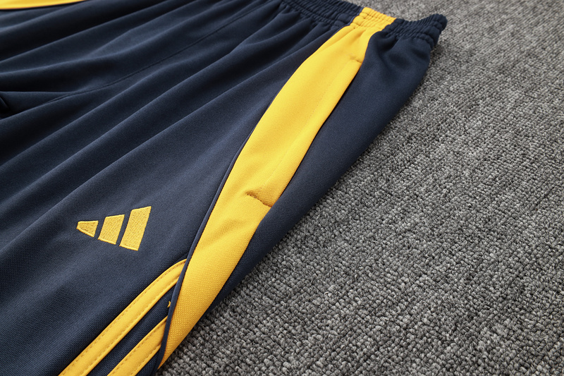 2024/25 Boca Dark grey Jacket Training Suit Set Football Team Shirt Sports Fashion