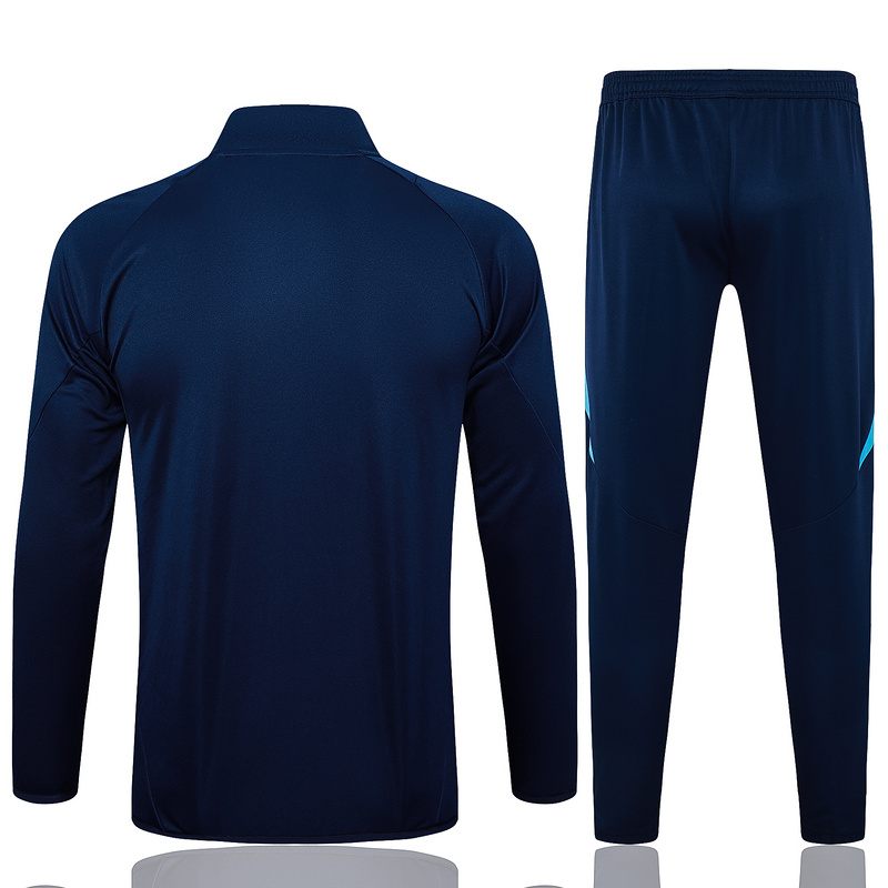 2024/25 Flamengo Royal blue Jacket Training Suit Set Football Team Shirt Sports Fashion