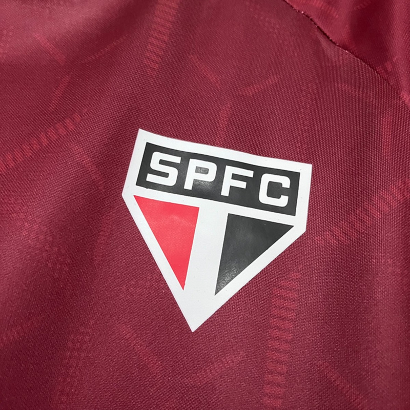 2025/26 Sao Paulo Training Jersey Red jersey Fan Version
