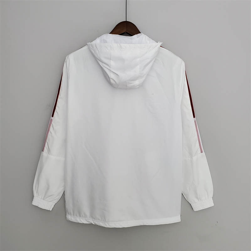 2022 Flamengo Windbreaker White Sport Unifom jersey Sport Unifom