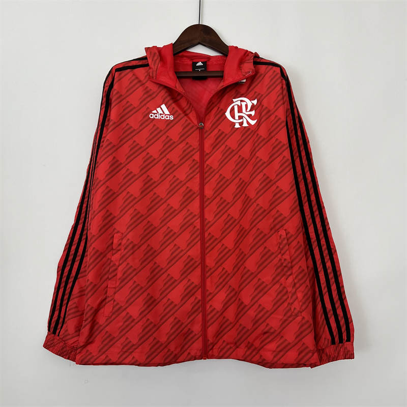 23/24 Windbreaker Flamengo Red Sport Unifom jersey Sport Unifom