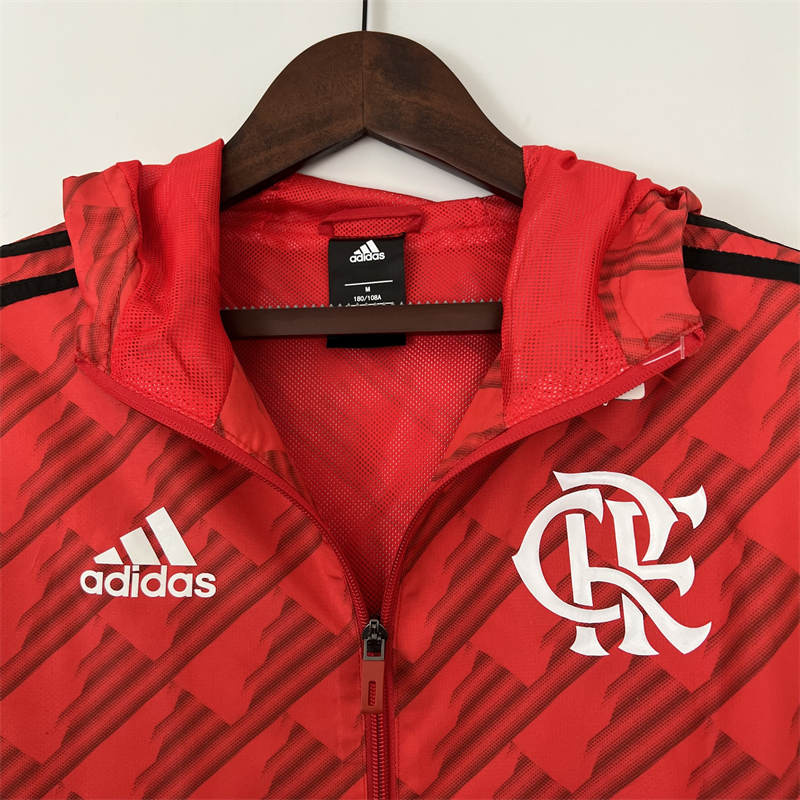 23/24 Windbreaker Flamengo Red Sport Unifom jersey Sport Unifom