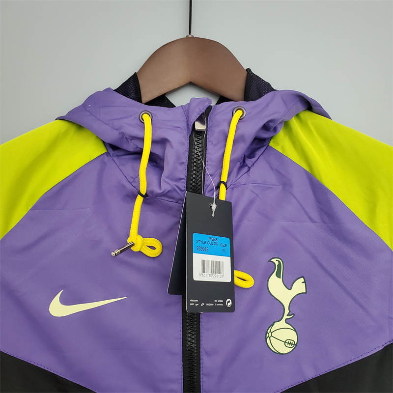 2022 Windbreaker Tottenham Purple Black Sport Unifom jersey Sport Unifom