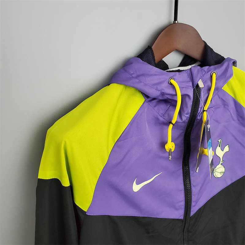 2022 Windbreaker Tottenham Purple Black Sport Unifom jersey Sport Unifom