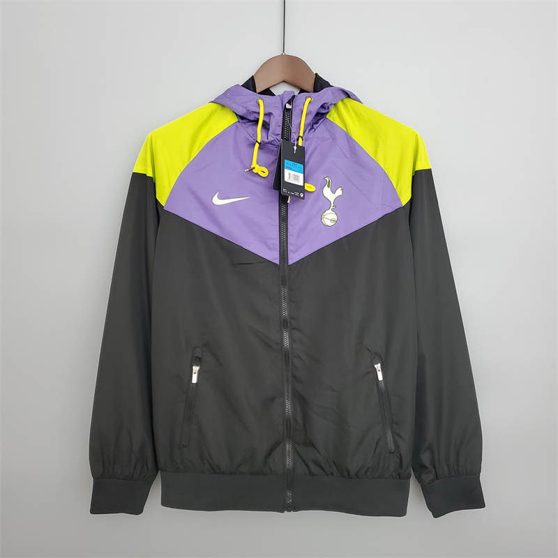 2022 Windbreaker Tottenham Purple Black Sport Unifom jersey Sport Unifom
