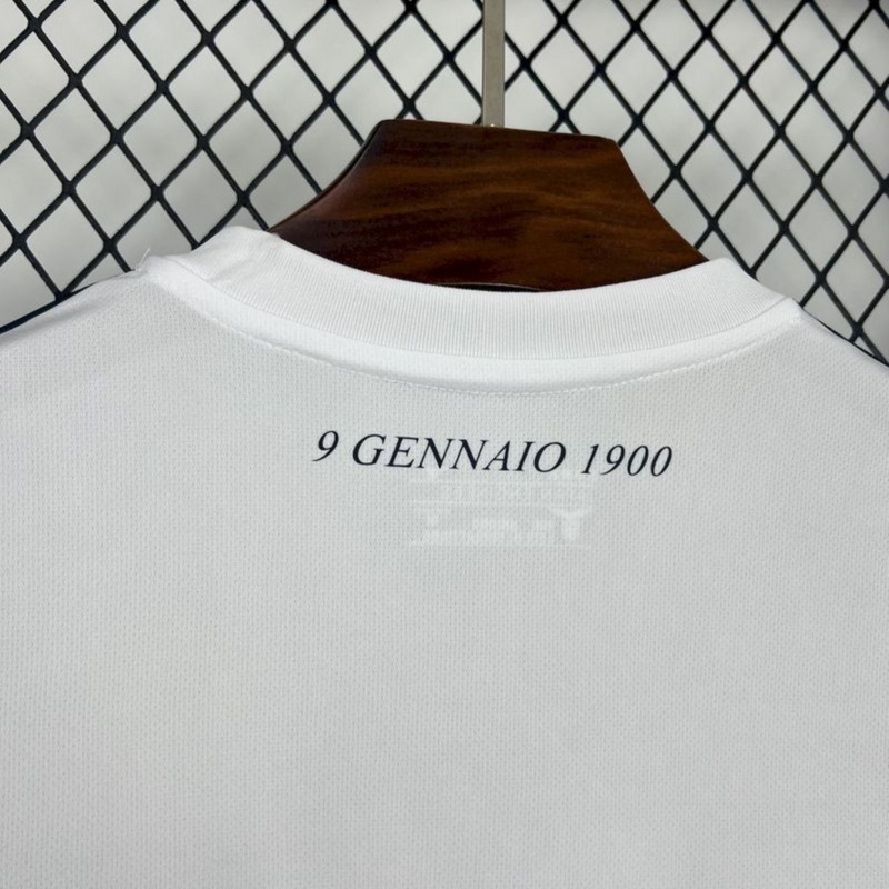 2025/26 Lazio 125th Anniversary Edition White Jersey Fan Version
