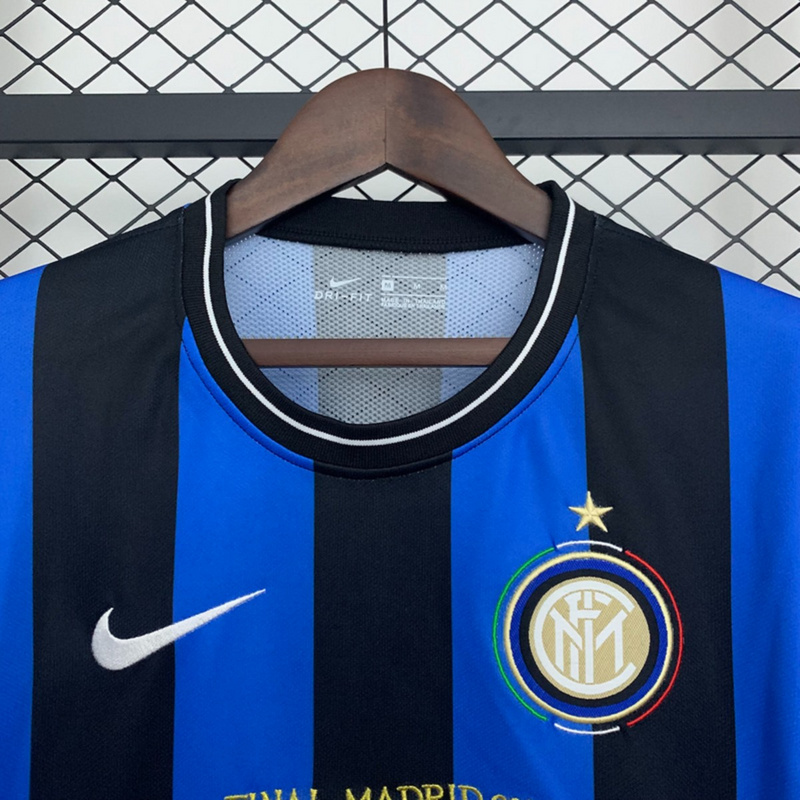 Retro Inter Milan 09/10 Champions League Edition Home jersey Fan Version