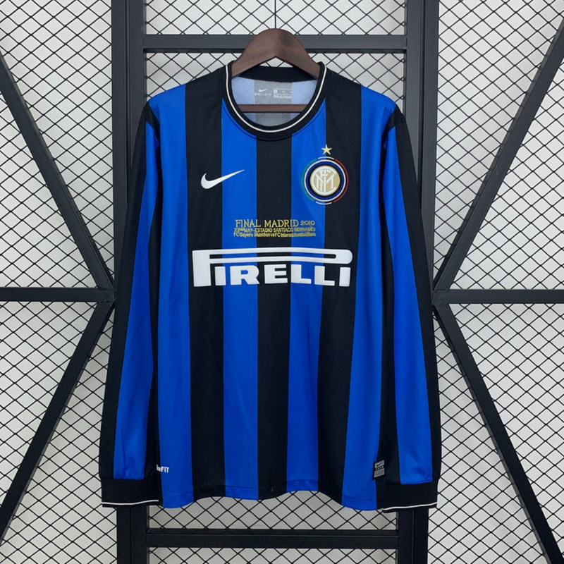 Retro Inter Milan 09/10 Champions League Edition Home jersey Fan Version