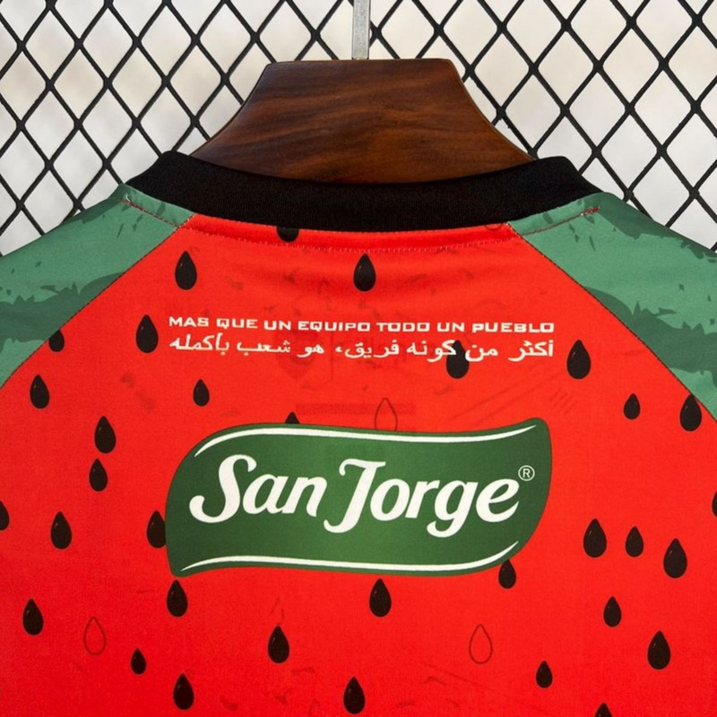 2025/26 CD Palestino Fourth Away Jersey Fan Version