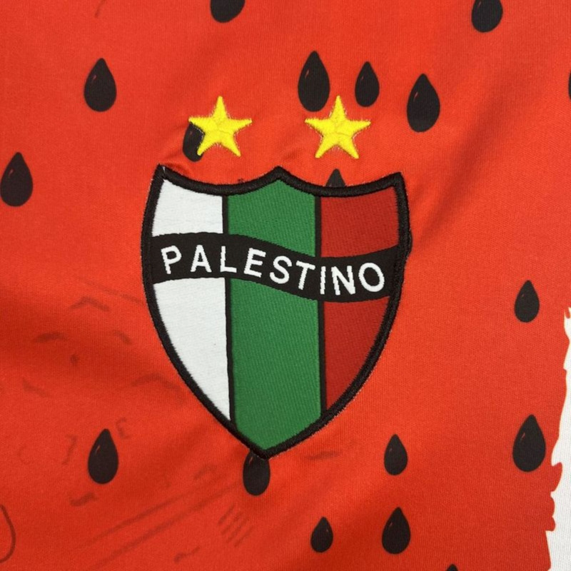 2025/26 CD Palestino Fourth Away Jersey Fan Version