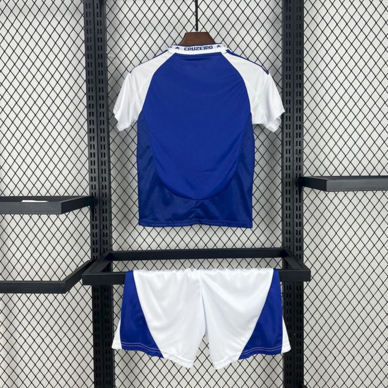 25/26 Cruzeiro Home jersey kids Kits size: 16-28