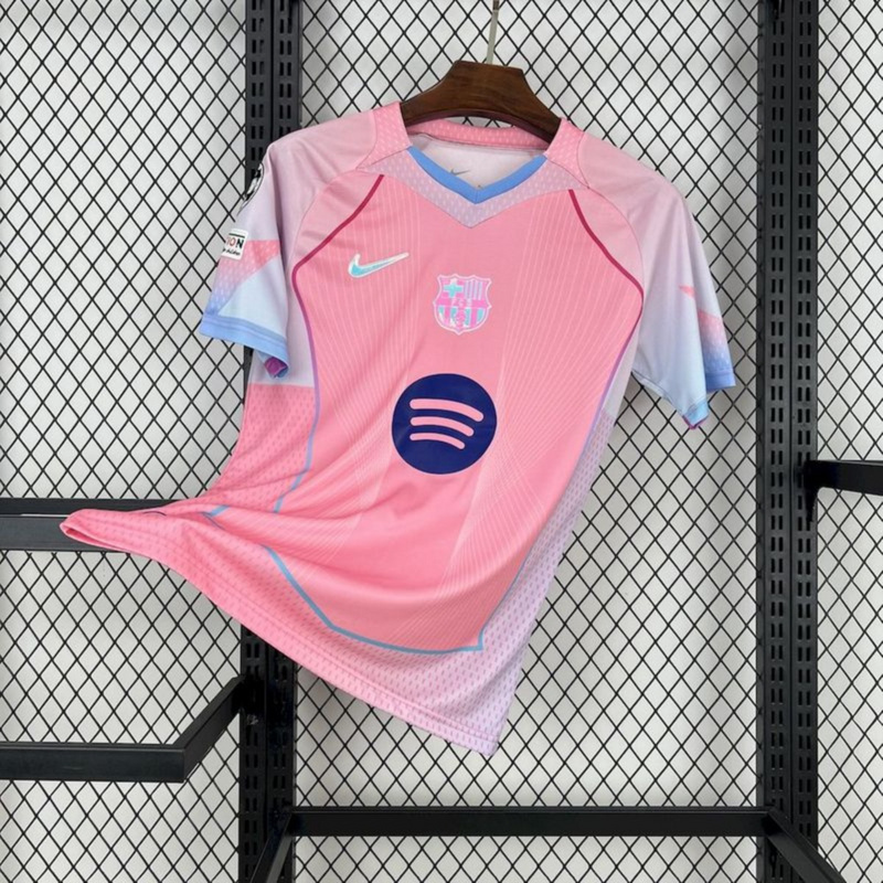 2025/26 Barcelona pink special edition Jersey Fan Version