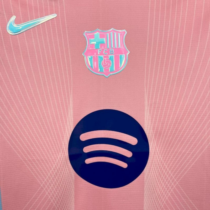 2025/26 Barcelona pink special edition Jersey Fan Version