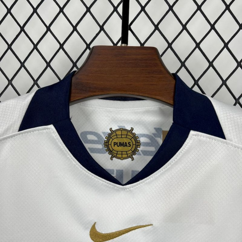 2025/26 Pumas UNAM Home jersey Kid Kits Size 16-28