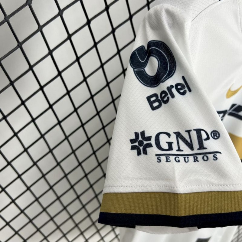 2025/26 Pumas UNAM Home jersey Kid Kits Size 16-28