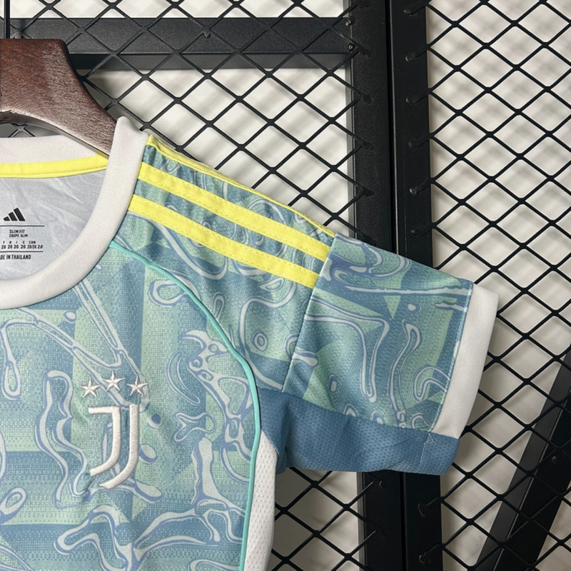 2025/26 Juve Away jersey kids Kits size: 16-28
