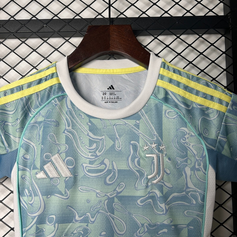 2025/26 Juve Away jersey kids Kits size: 16-28