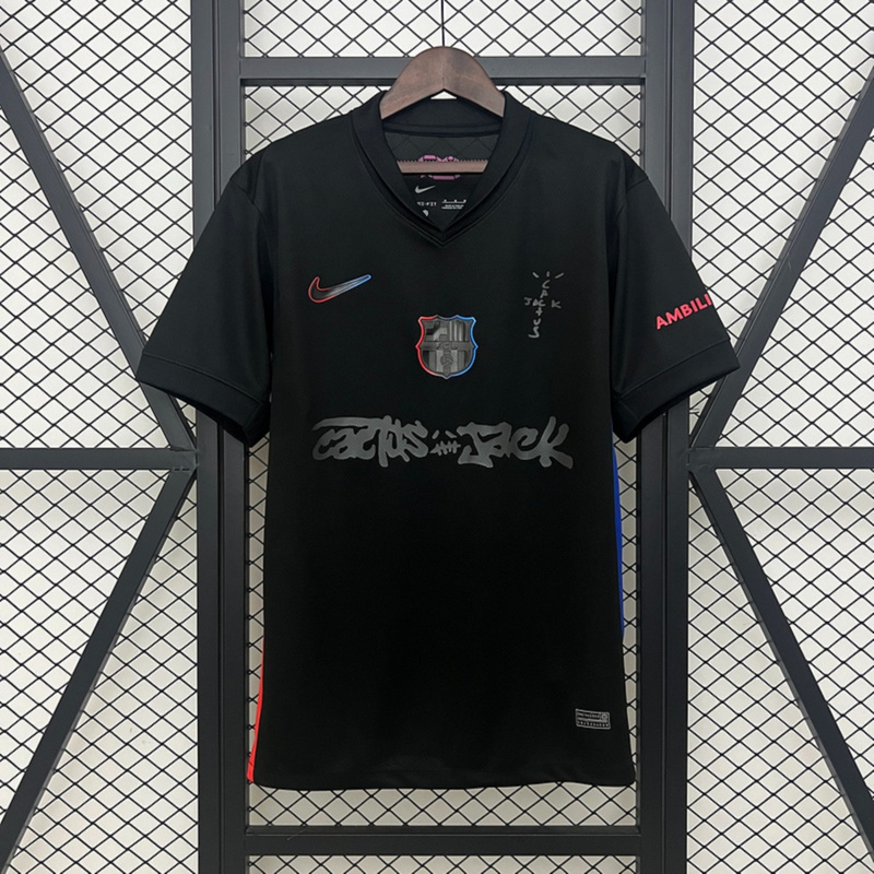 2024/25 Barcelona Away x Travis Scout Special Edition Jersey Fan Version