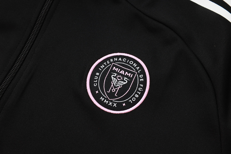 2025/26 Miami Black Jacket Training Suit Set Football Team Shirt Sports Fashion