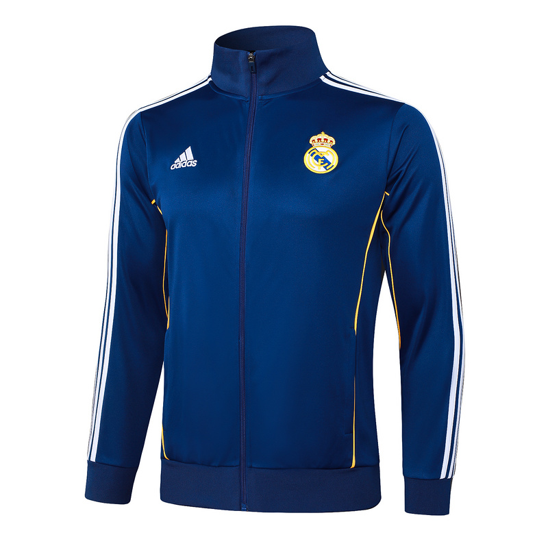 2025/26 Real Madrid Royal blue Jacket Training Suit Set Football Team Shirt Sports Fashion