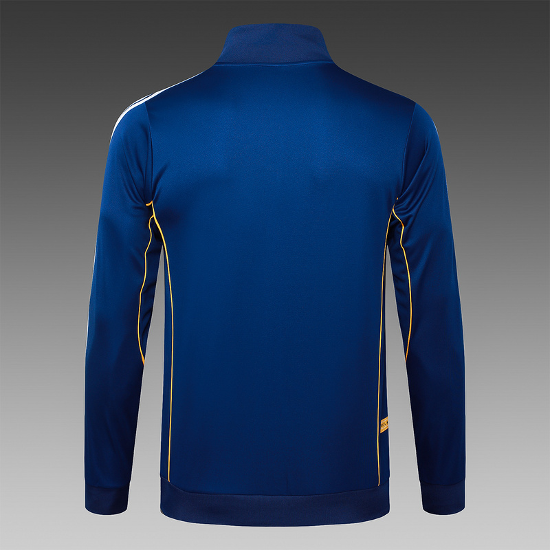 2025/26 Real Madrid Royal blue Jacket Training Suit Set Football Team Shirt Sports Fashion
